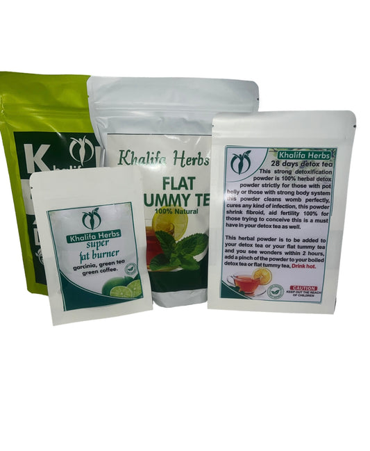 Khalifaherbs mini set with fat burning pills